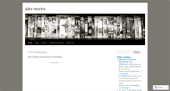 Desktop Screenshot of alexmorris.net